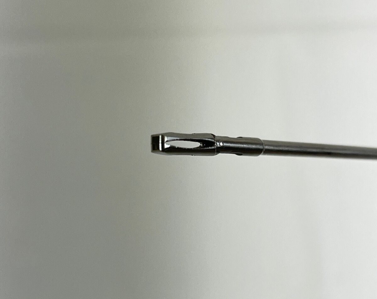 R. WOLF 8962.61 3.5mm x 35cm Rigid Stone Grasping Forcep Double Action Urology — photo 5