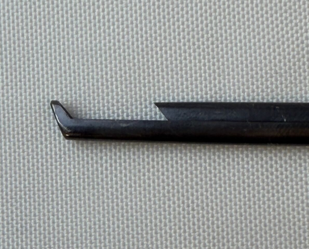 AVALIGN VM81-2964-1 Ceramic Coated 3mm x 40deg Up x 8" Kerrison Rongeur NeuroSpine — photo 2