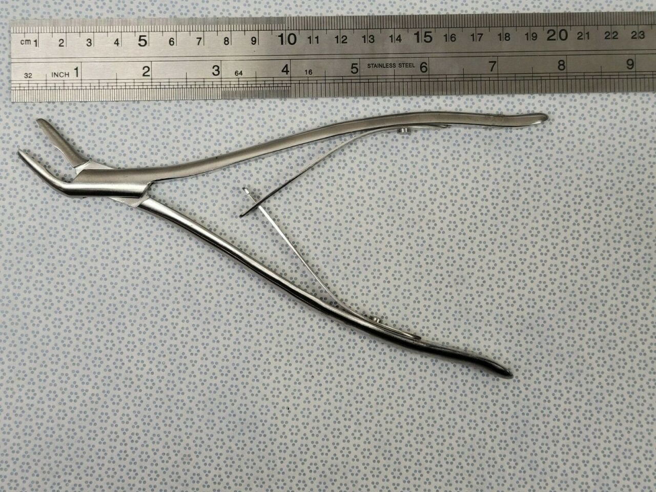 JARIT 280-530 Stookey Cranial Rongeur Angled 3.6mm x 12mm Bite 7-3/8" — photo 6