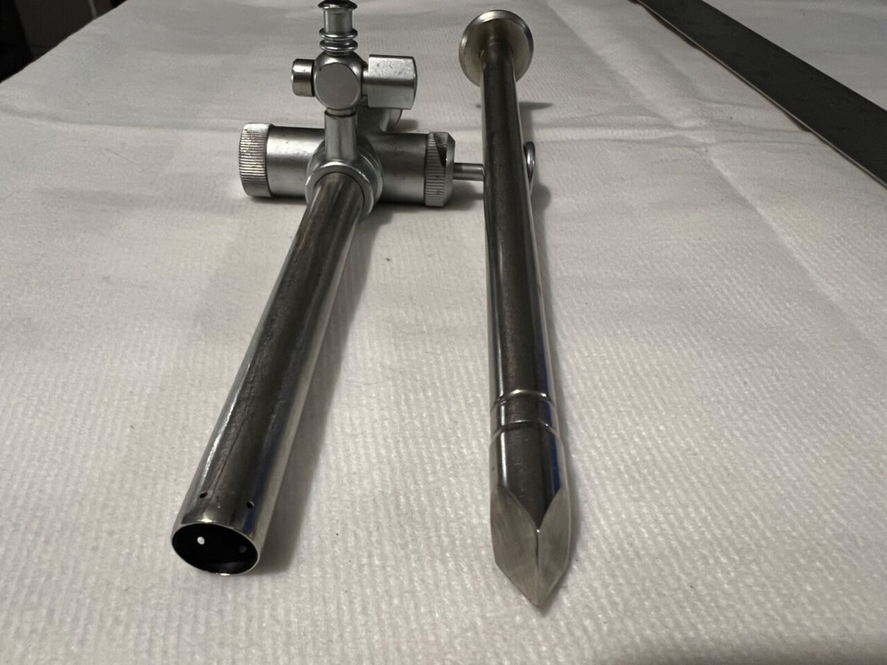 R. WOLF 8923.123 & 8934.01 10mm Trocar w/ 10mm Cannula 7" Length — photo 2