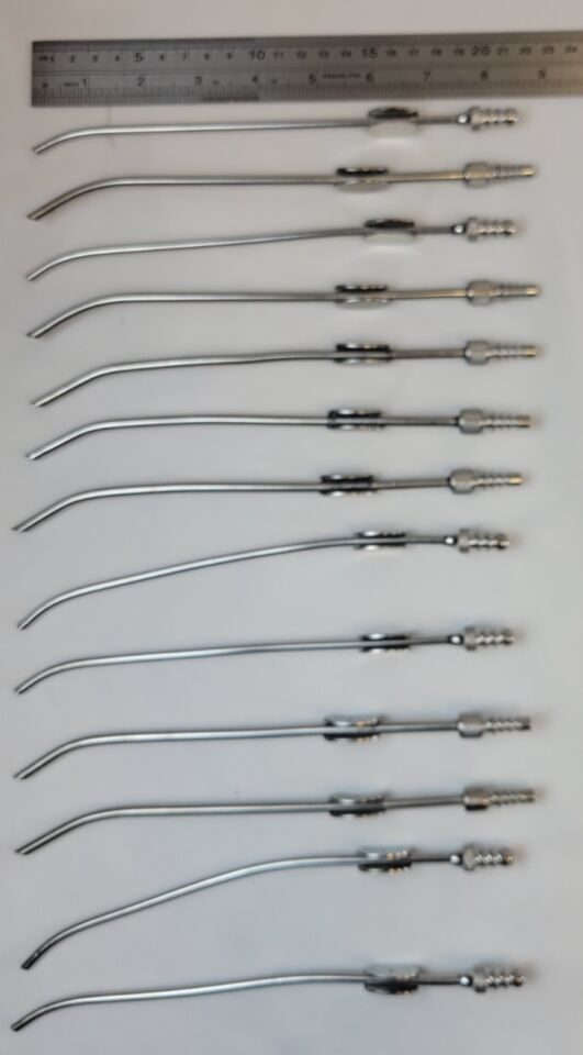 CODMAN 15 Fr Angled Lot of 13 Frazier Suction Tubes — photo 6