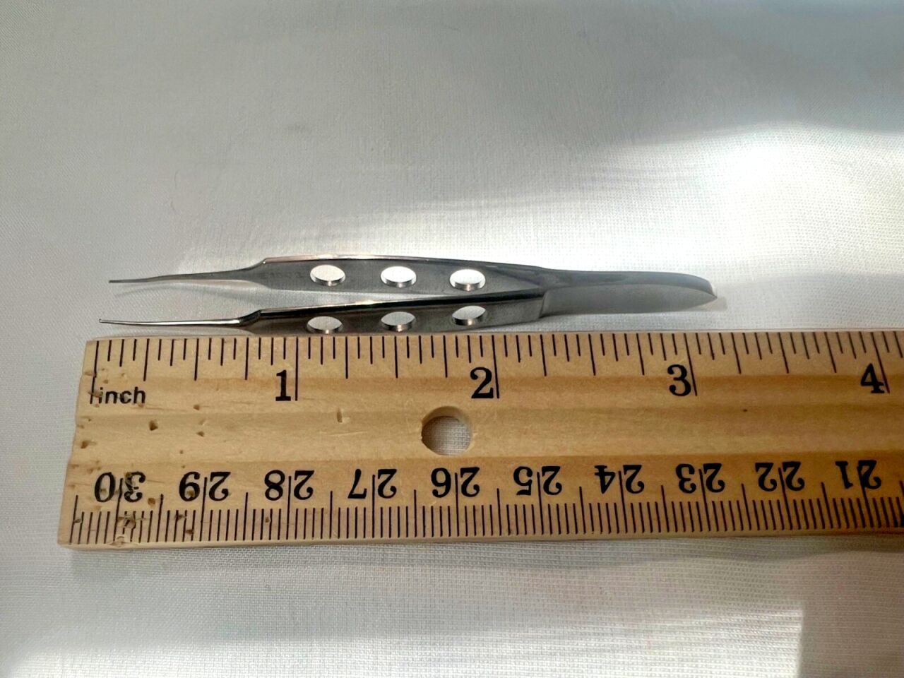 KARL STORZ E1502 Bishop-Harmon Tissue Forceps Delicate 1x2 Teeth 3-1/4" Length — photo 4