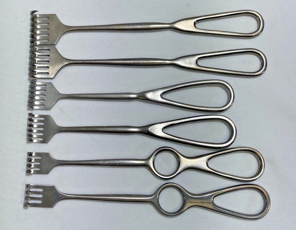 V. MUELLER  Volkman Retractors Sharp & Blunt Prong — photo 6