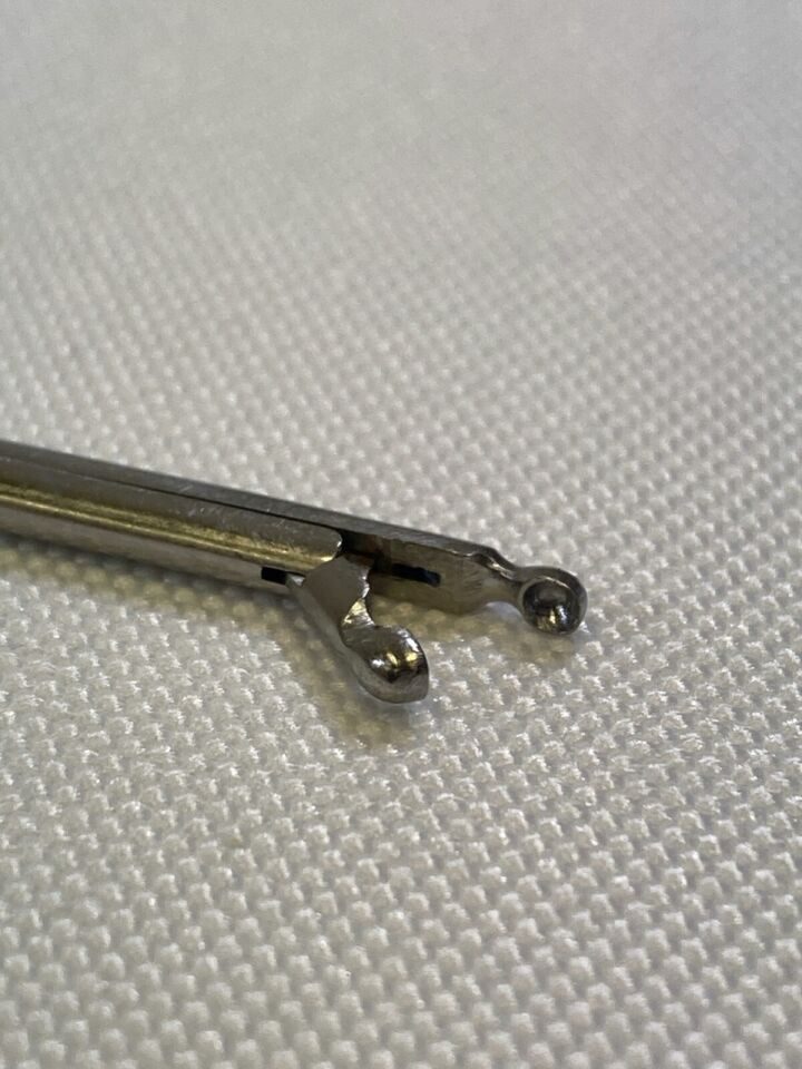 PILLING WECK 505112 Straight 2mm x 28cm Jackson Laryngeal Cup Forcep — photo 8