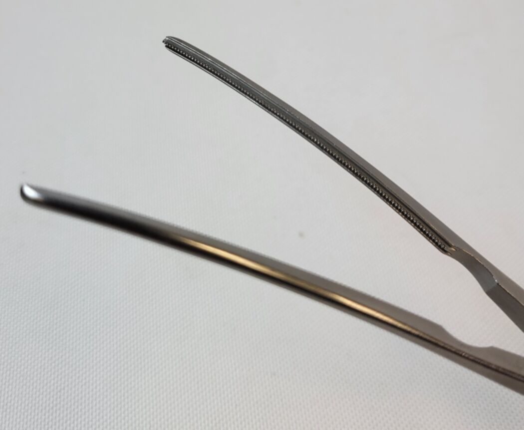 PILLING 35-3672 Stoney Aorta Clamp DeBakey-Type Jaws Angled Curved Set of 2 — photo 6
