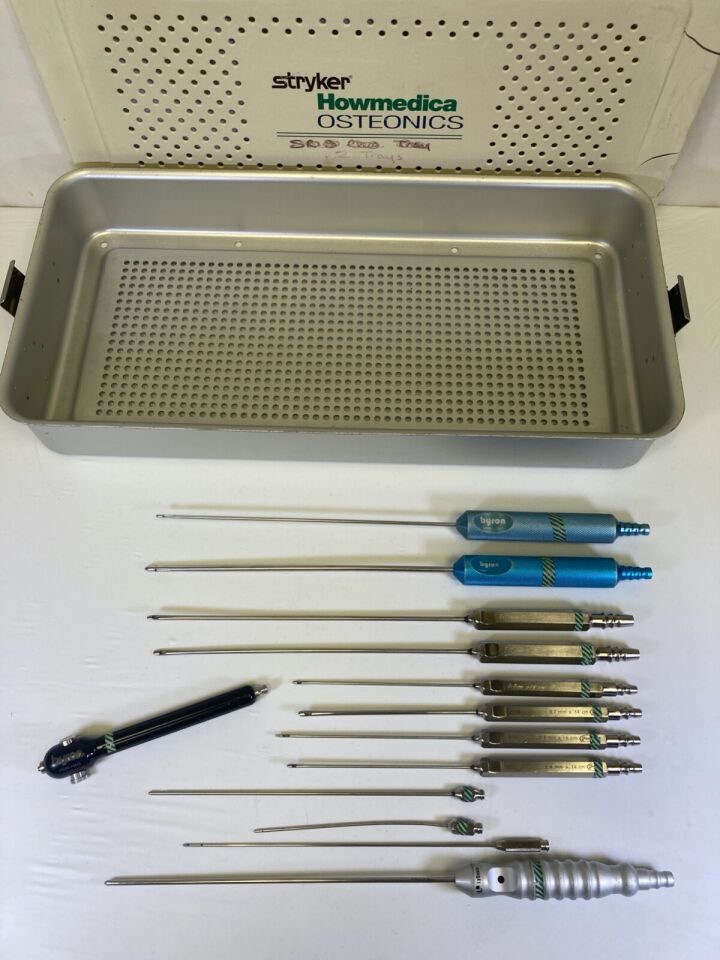 VARIOUS  Liposuction Cannulas w/ Sterilization Case Byron Hun Han — photo 1