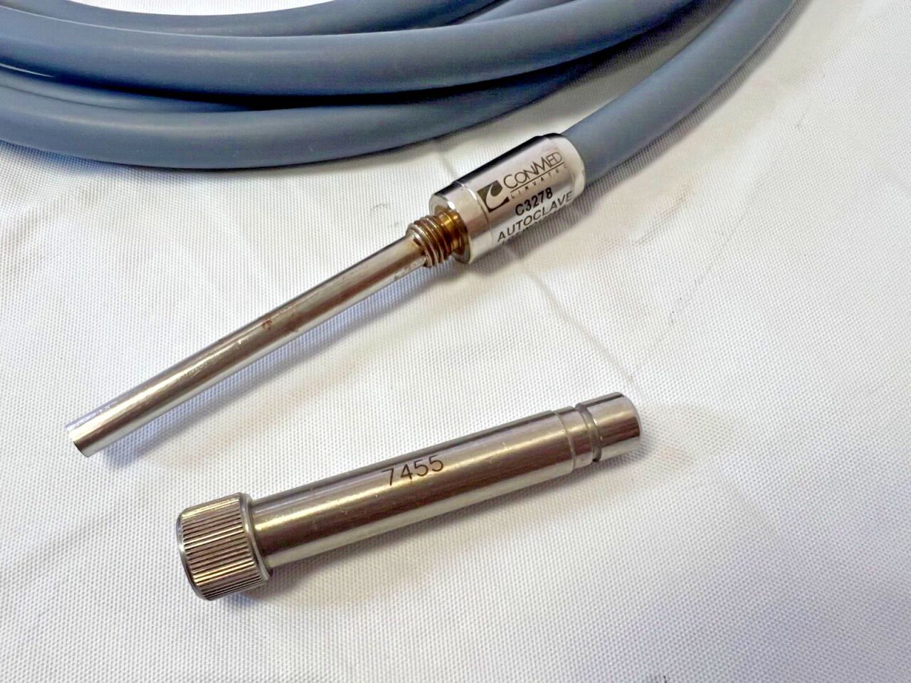 CONMED LINVATEC C3278 Arthroscopic Autoclavable Grey Light Cable 5mm X 10ft — photo 3