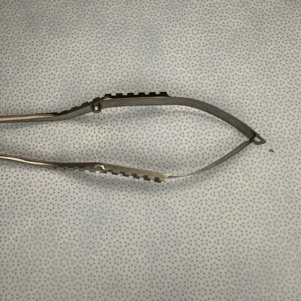 JARIT 310-109 Yasargil Vascular Scissor Left Circumflex Artery, Bayonet Handle — photo 3
