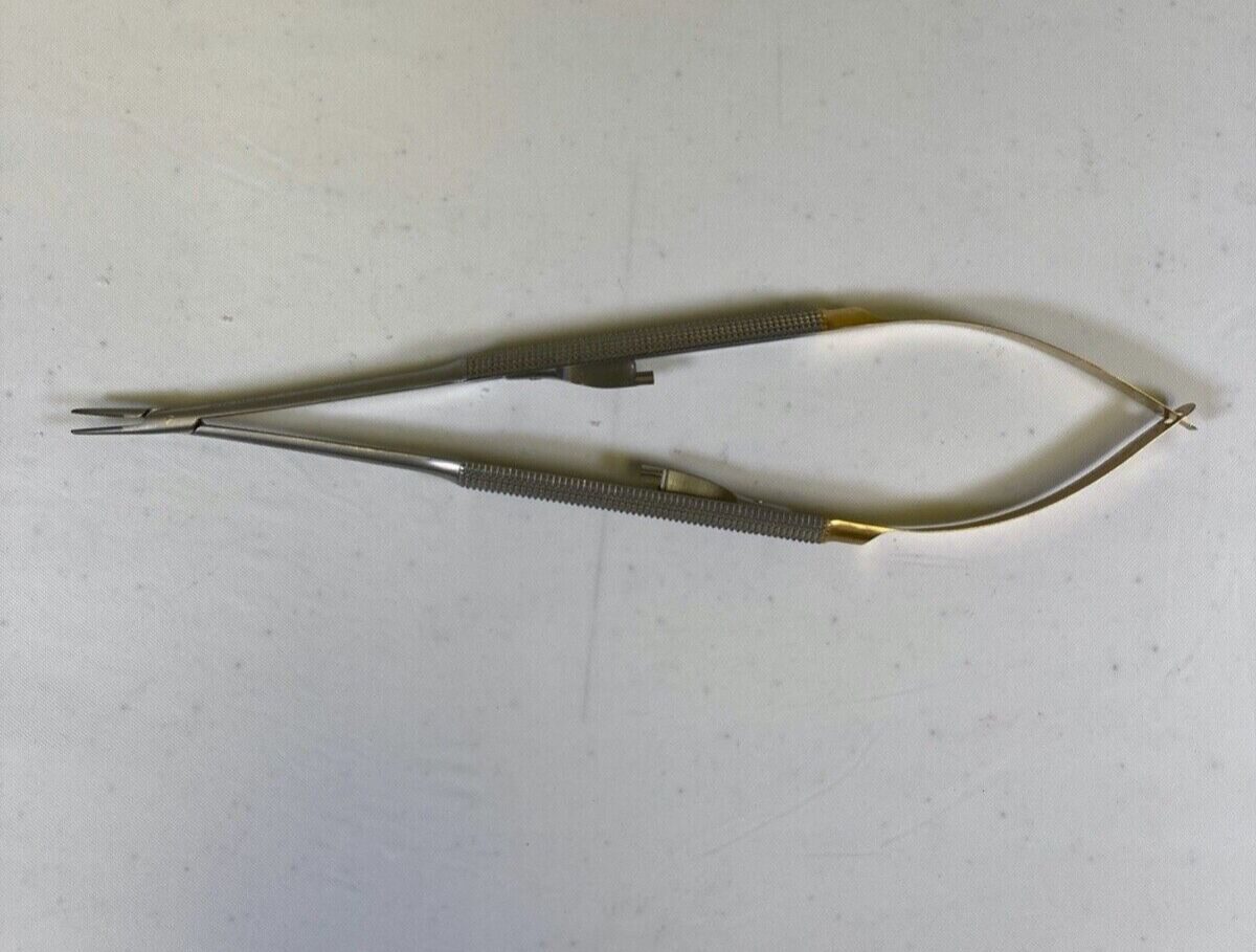 SNOWDEN-PENCER 32-0482 Diamond Jaw Castroviejo Needle Holder 18.5cm