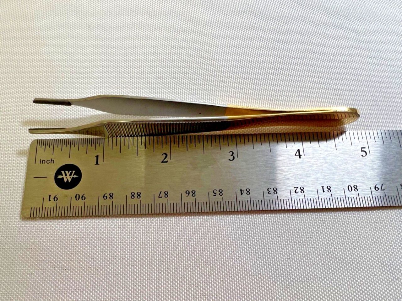 V. MUELLER NL1415 Adson Vital Tissue Forceps 4-3/8" Tungsten Carbide — photo 4