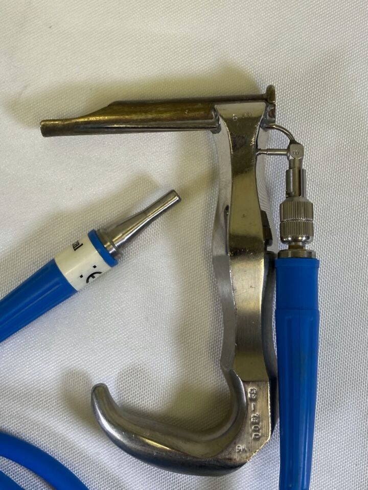 PILLING 52-1500 Infant Holinger Laryngoscope Light Carrier & Cord Pediatric ENT — photo 9