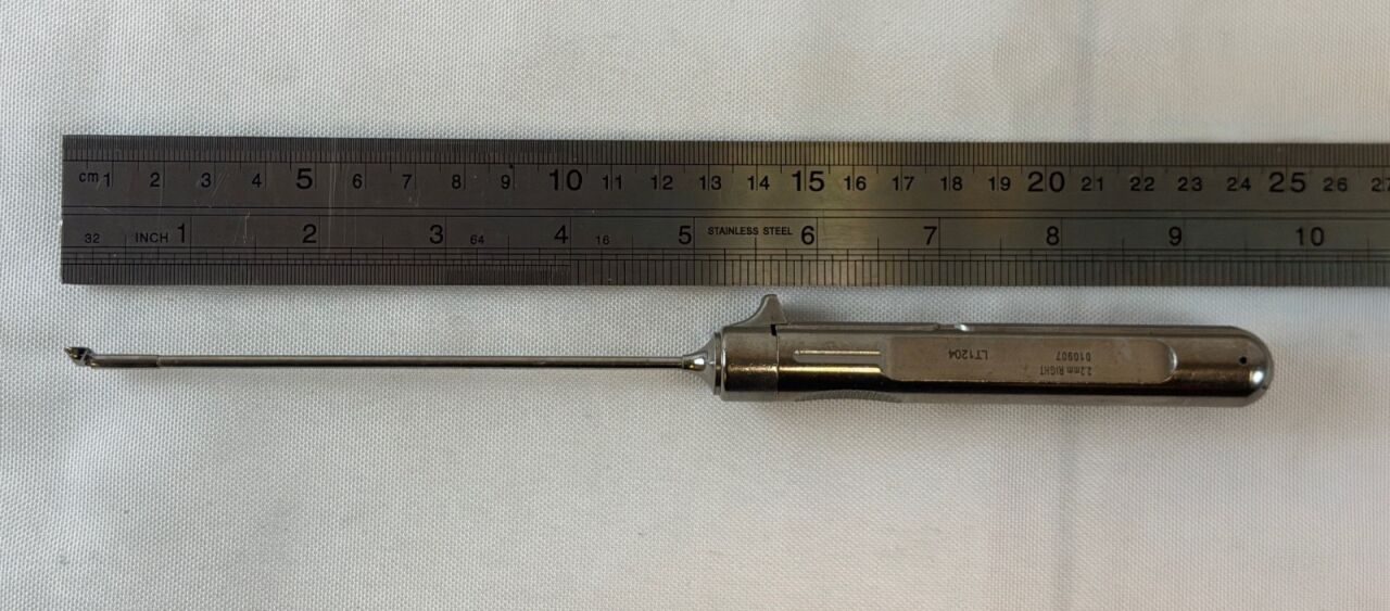 ACUFEX 10907 Cigar Handle Rotary Basket Punch 2.2mm Right 90deg — photo 9