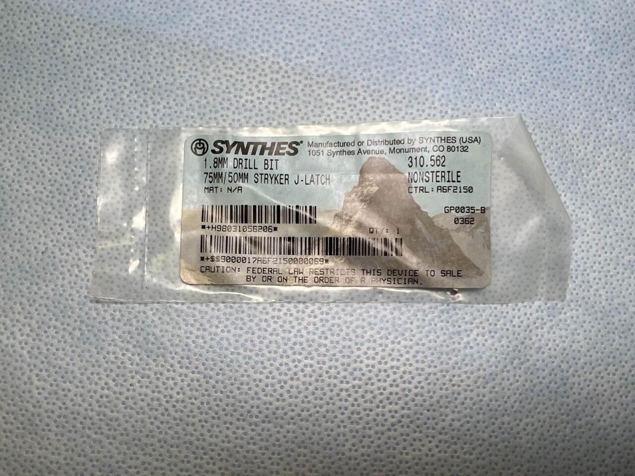 SYNTHES 310.562 Drill Bit