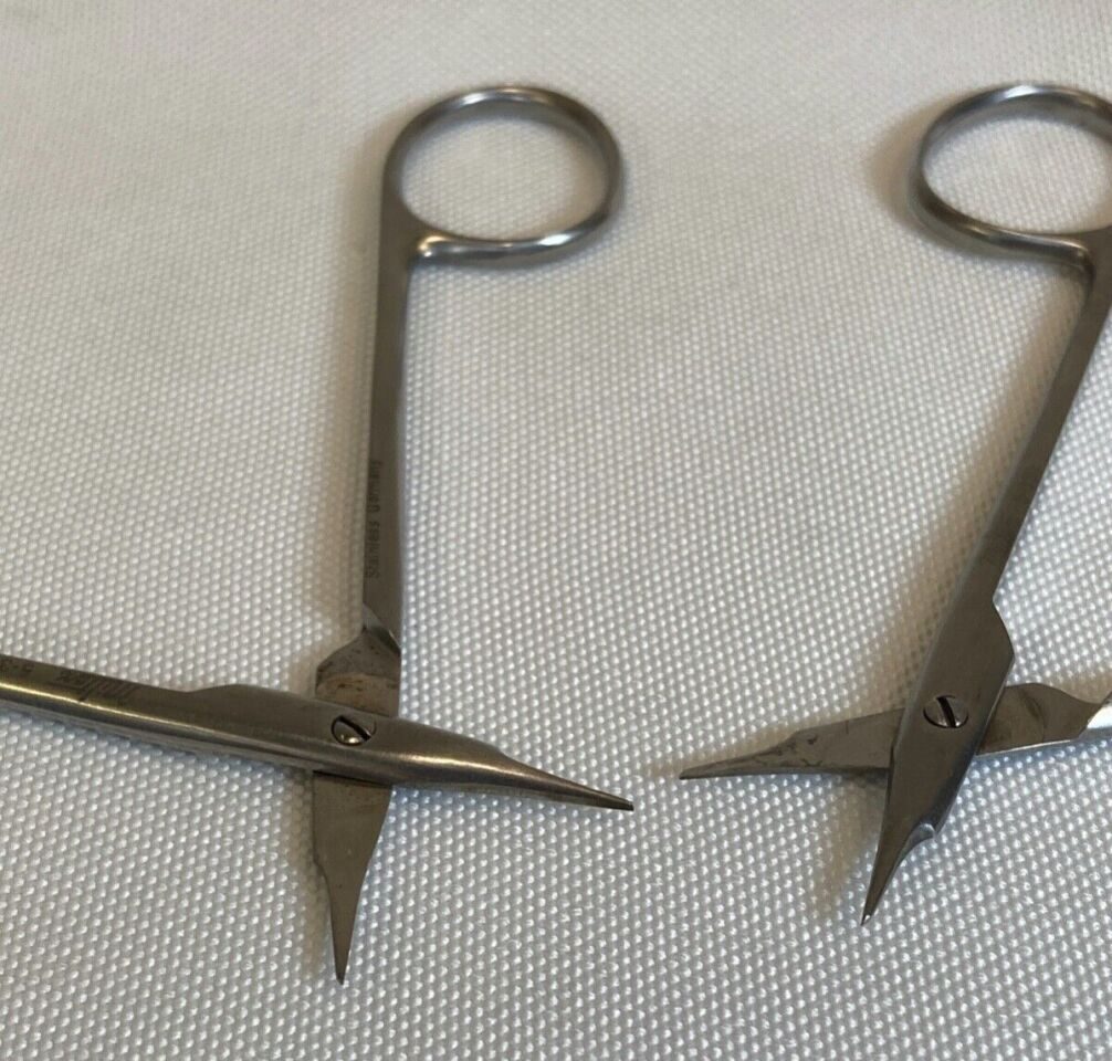 MILTEX 5-330 Tenotomy Scissors 4" Sharp Straight Blades Pair of — photo 4