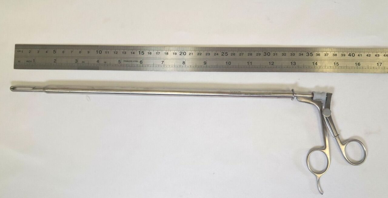 SOLOS GS1500 Claw Grasping Forceps 2x3 Large Tooth Jaw 10mm — photo 6