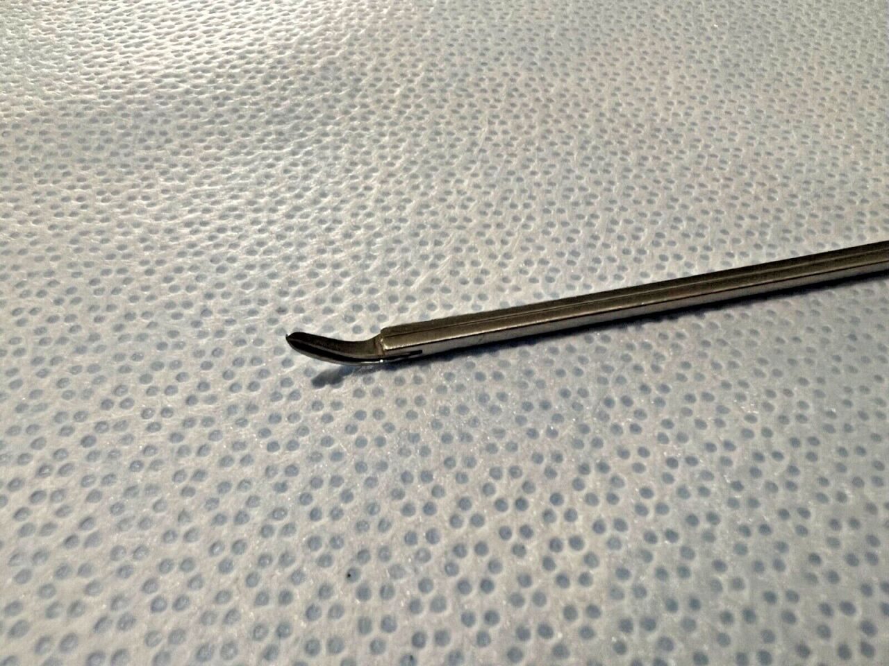 MICROFRANCE INTEGRA MCOS35 Selesnick Micro Scissor Forceps Curved Left 7mm ENT — photo 4