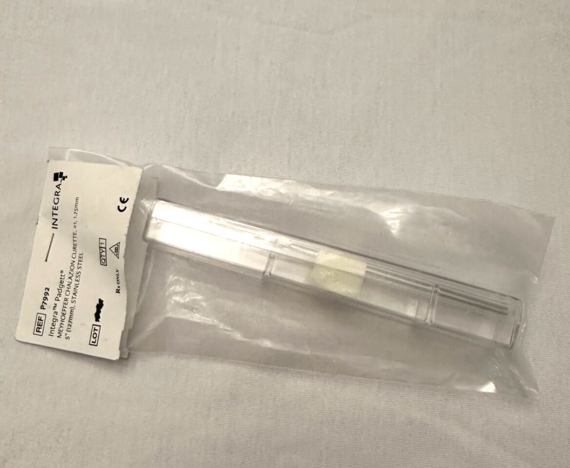 INTEGRA PADGETT P7992 Meyhoeffer Chalazion Curette #1 1.75mm