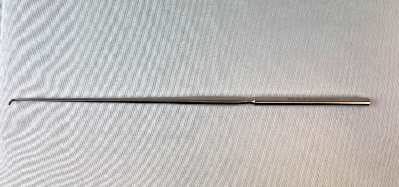 JARIT 285-230 Dandy Nerve Hook Blunt 90deg Tip 5mm x 9" — photo 1