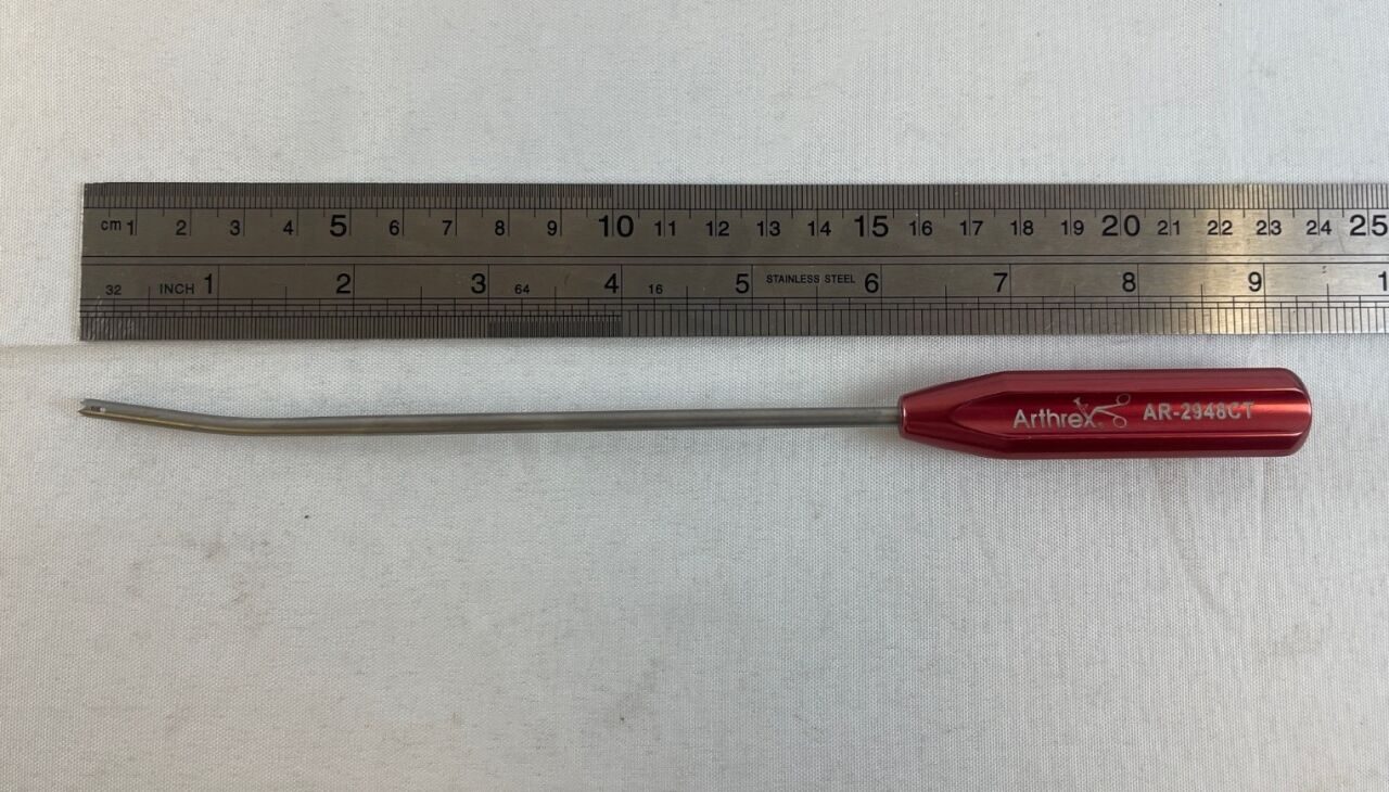 ARTHREX AR-2948CT Curved Spear for FiberTak Soft Anchor 15deg — photo 9