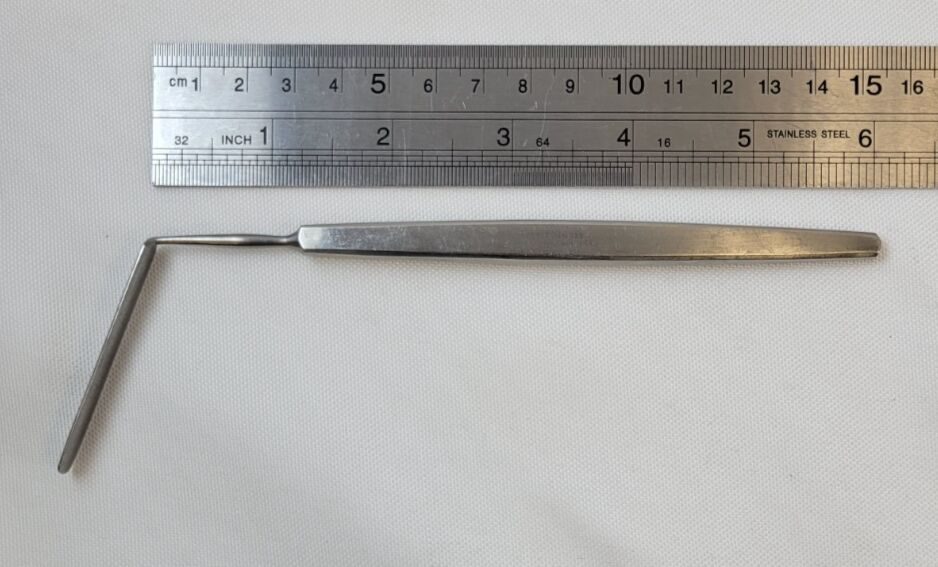 JARIT 285-325 Horsley Dura Separator 120deg 7mm x 51mm Tip Neurology — photo 5