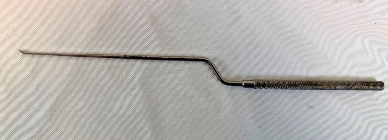 SYMMETRY SURGICAL 58-7572 Hardy Transphenoid Up Angle Dissector 2mm Width 10" Angled Down