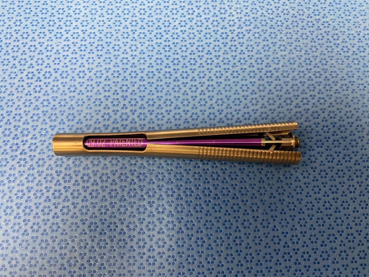 SYNERGETICS 9.02 Lambert Horizontal Subretinal Sweeper Forceps