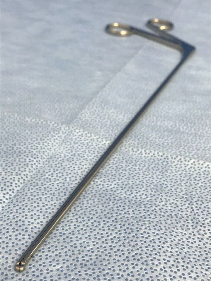PILLING WECK 50-5116 Extra Light Angled Jackson Laryngeal 2mm Cup Forceps 11" ENT — photo 7