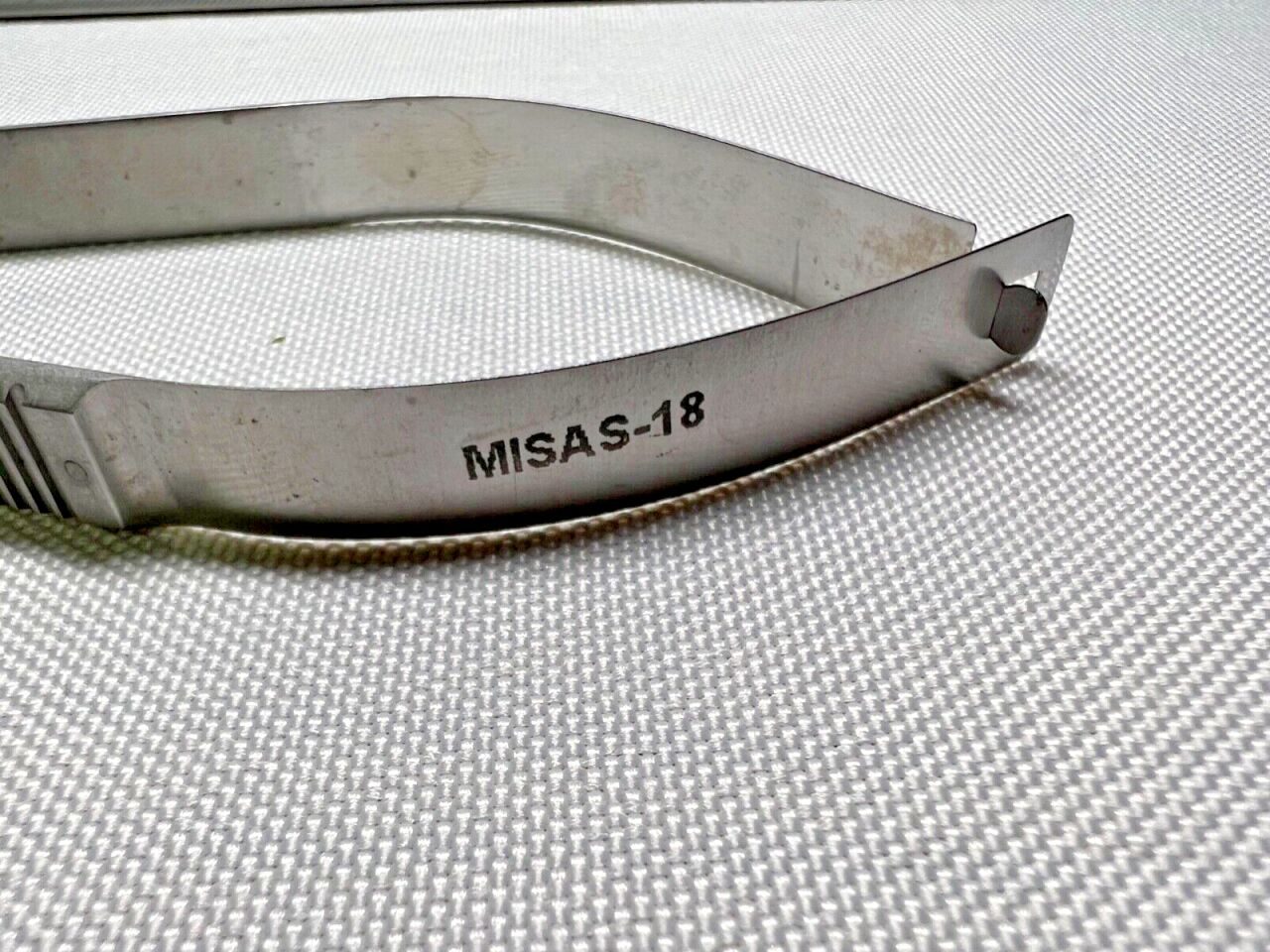 MICRINS MISAS-18 Straight Microsurgical Scissors — photo 3