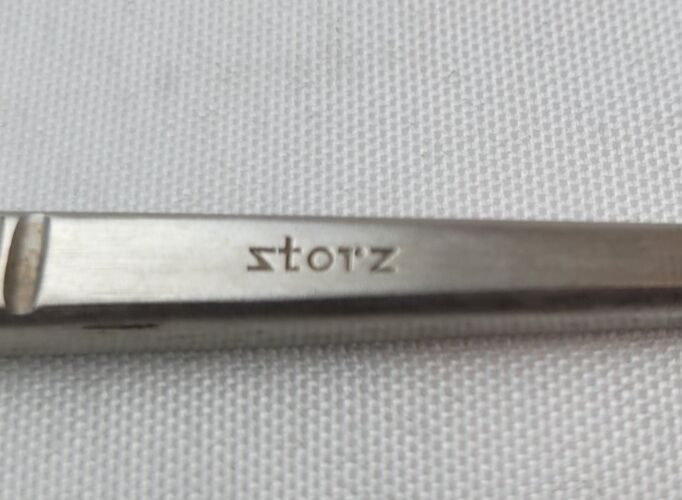 KARL STORZ E5008 Schepens Orbital Retractor Flat Serrated Handle — photo 3