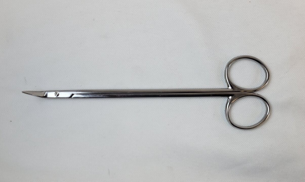 SCANLAN 7007-68 DeMartel Scissors 90-Degree Bent-on-Flat