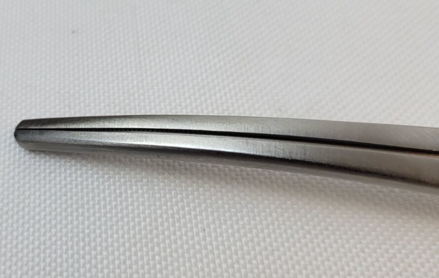 PILLING 35-3672 Stoney Aorta Clamp DeBakey-Type Jaws Angled Curved Set of 2 — photo 8
