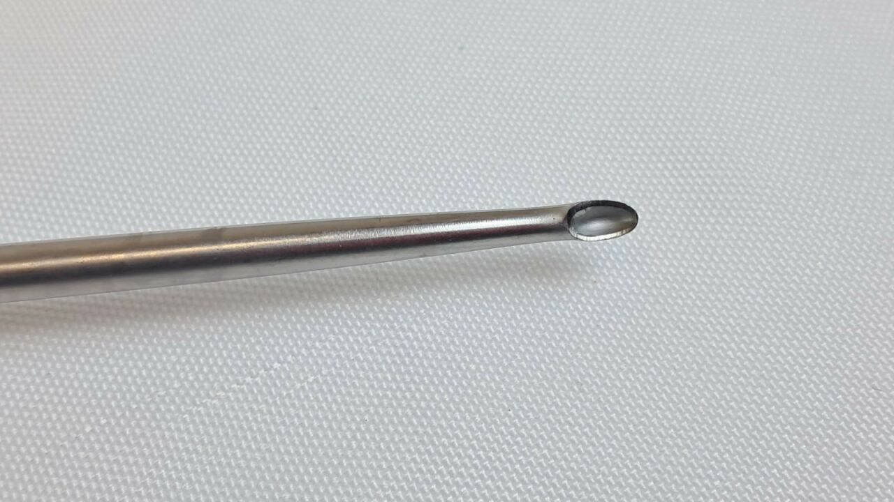 WALLIE HEINIG Lenox Maclaren Size 00 Straight Curette 5mm x 3mm Cup 15" — photo 4