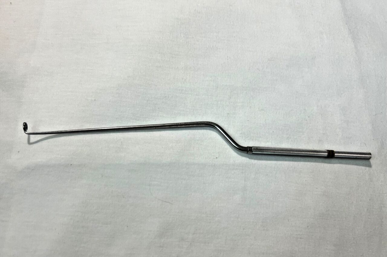 AESCULAP FF632R Hardy Curette Up Curved 5mm X 10-1/4" Length