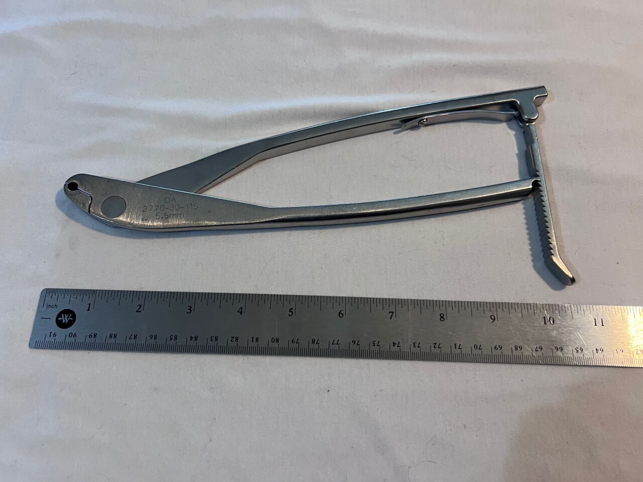 DEPUY 2770-30-115 Expedium 5.5 Spinal Offset Rod Clamp 5.5mm Ratcheting — photo 2