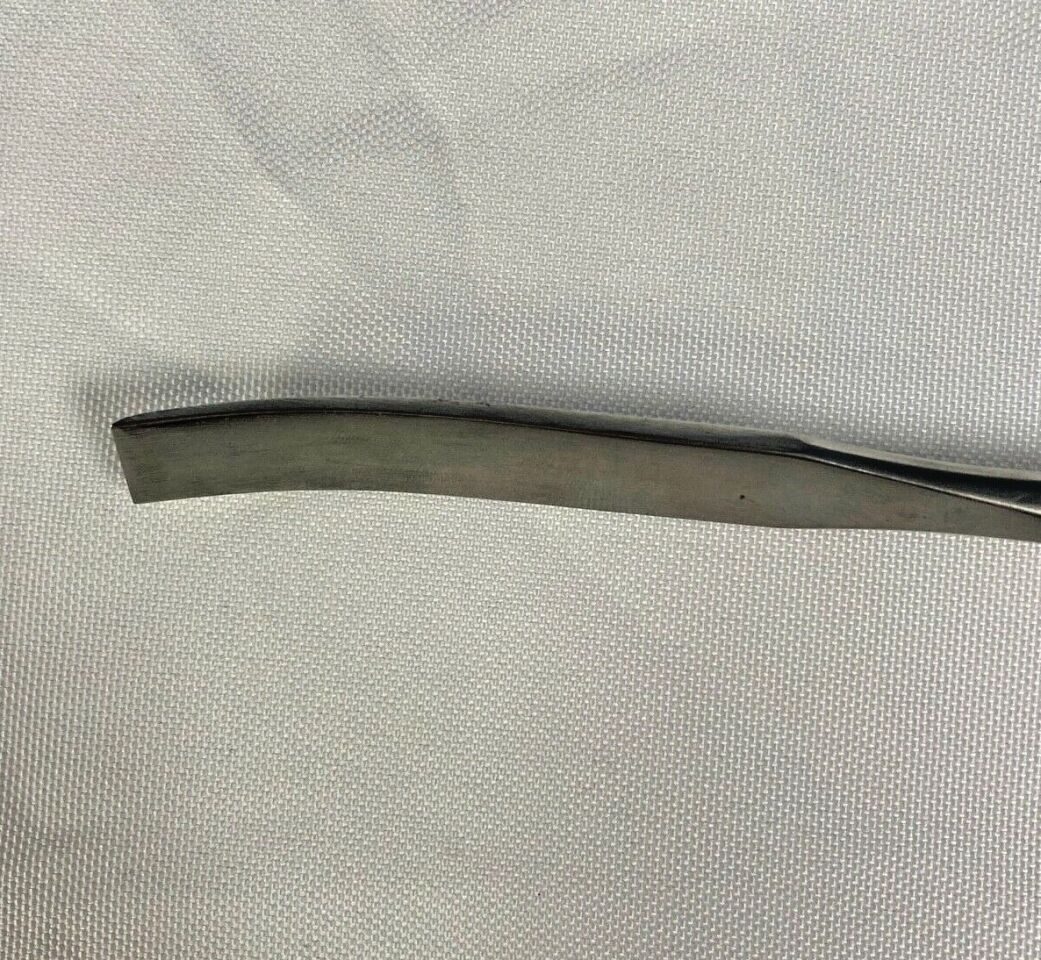 15" 7/8" Tip Cobb Curved Chisel Orthopedic — photo 2