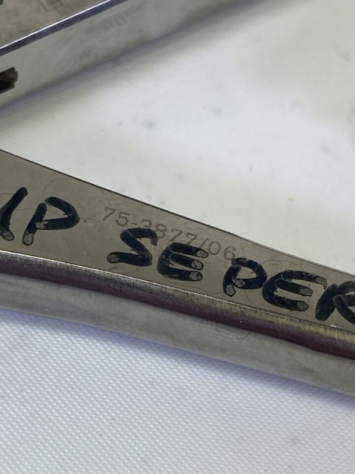 W. LINK 75-3877/06 3mm x 20mm x 14" Extra Long Leksell Rongeur — photo 4