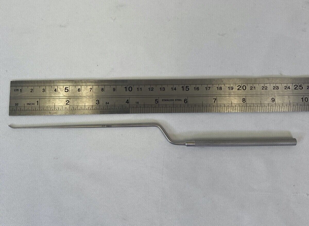 RUGGLES RN6309 Transsphenoidal Dissector Bayonet 9.75" Angled Up 1.5mm — photo 9