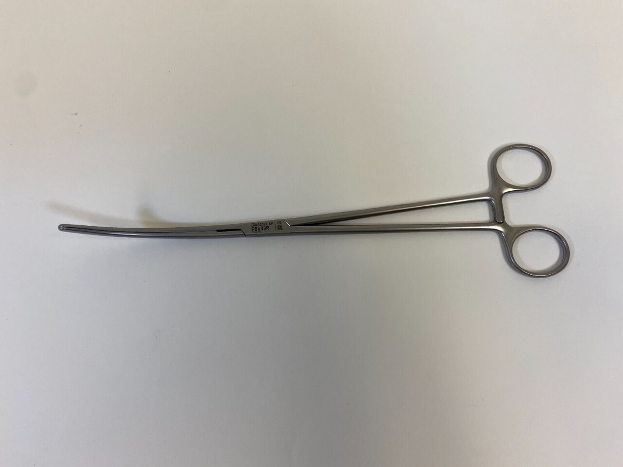 AESCULAP FB633R DeBakey Tangential Occlusion Clamp Curved