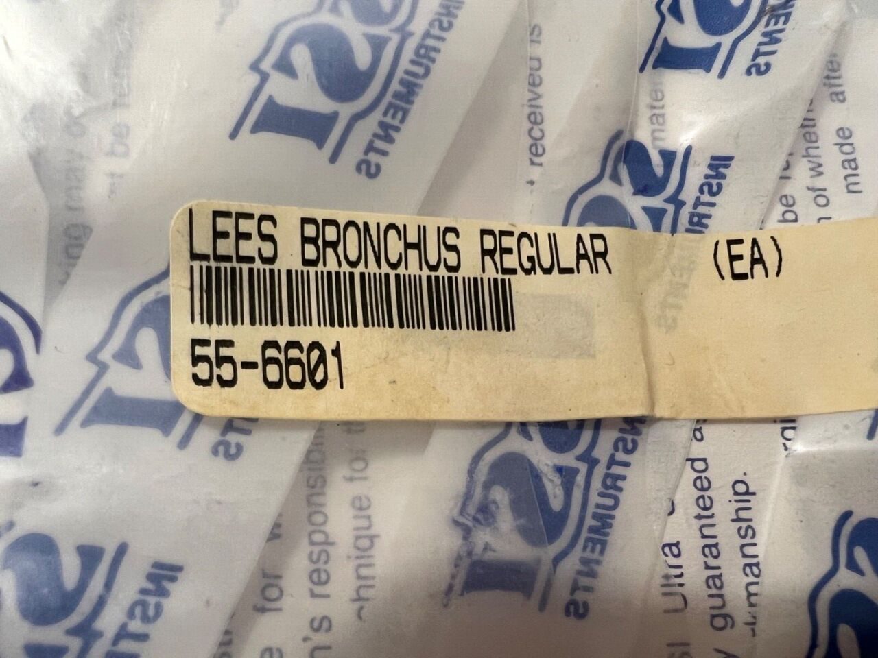 SYMMETRY 55-6601 Lees Bronchus Clamp Curved 10" Length — photo 2