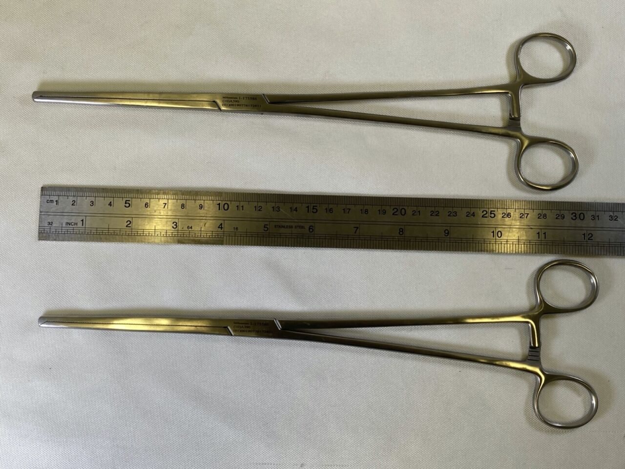MILLENNIUM SURGICAL 12" 1x2 Teeth Kocher Clamps Straight — photo 6