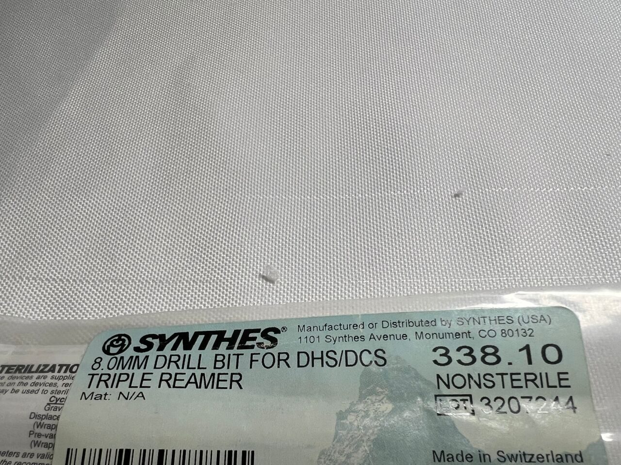 SYNTHES 338.1 Drill Bit For DHS/DCS Triple Reamer 8mm — photo 2