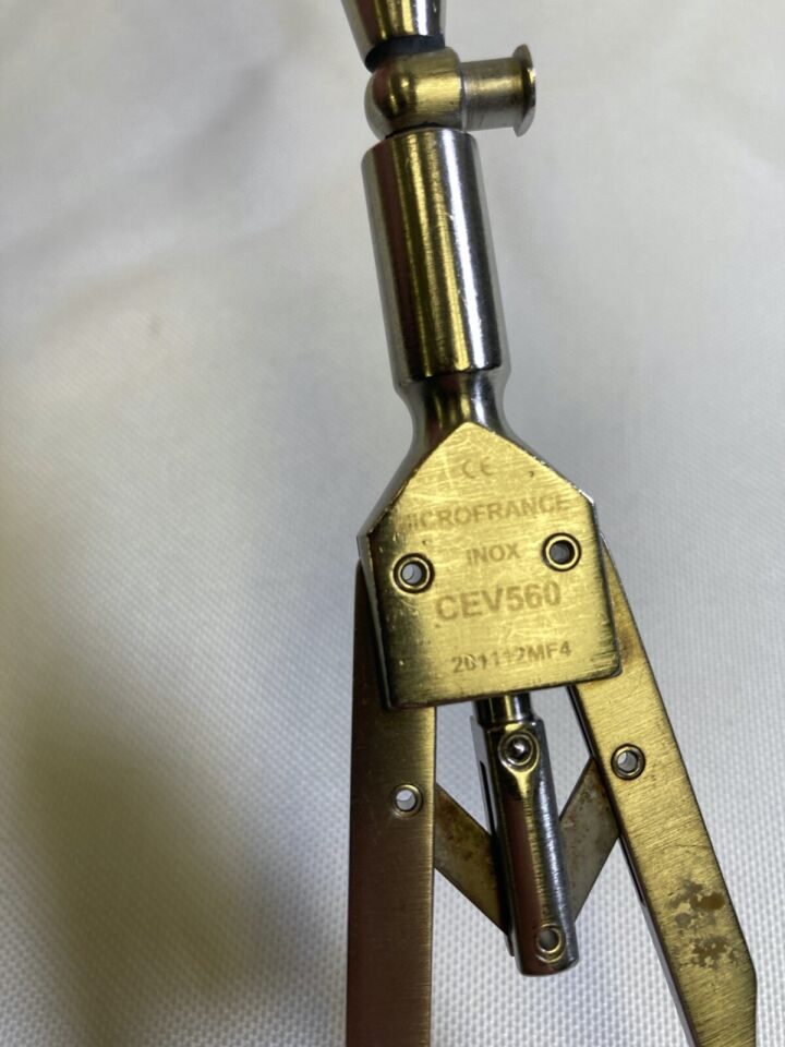 INTEGRA MICROFRANCE CEV560 Begin Clamp Applicator Axial Handle 10mm x 360mm — photo 3