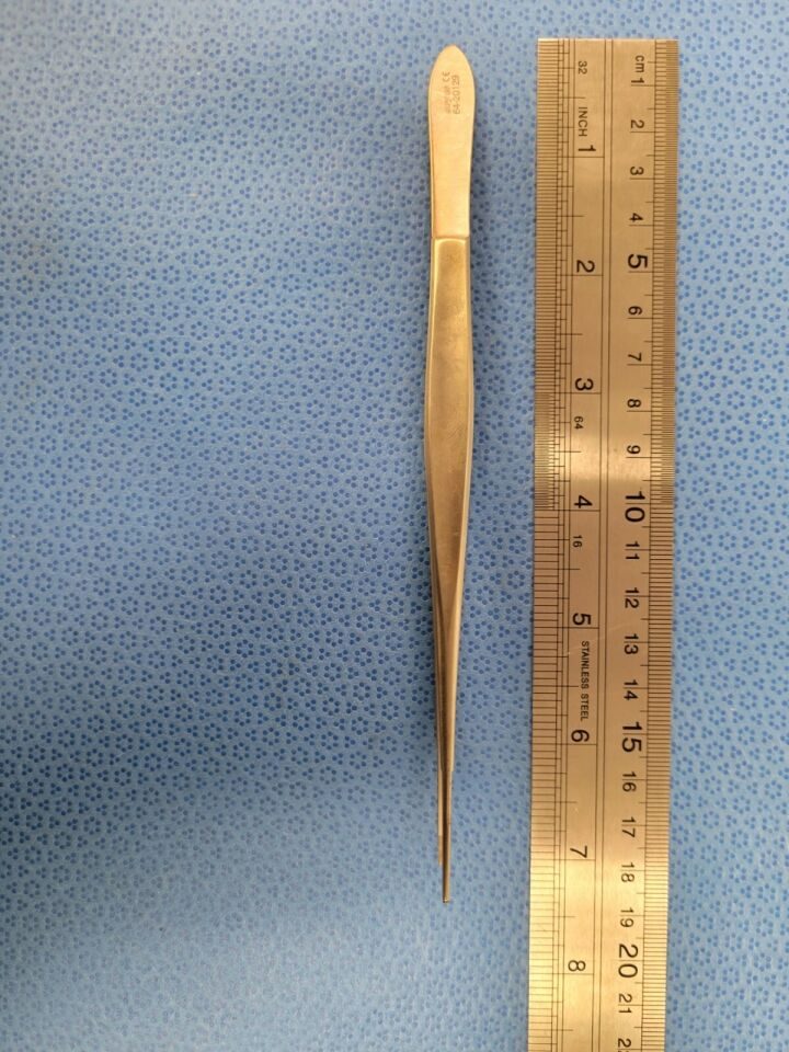 STRYKER 64-20129 Tissue Forceps with Grasping Lips 7" — photo 5