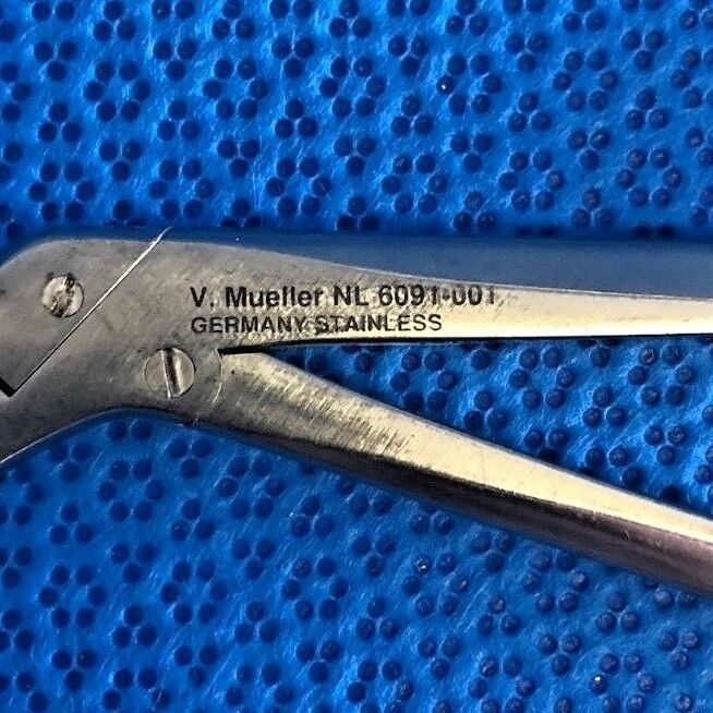 V. MUELLER NL6091-001 2x10mm Down Love-Gruenwald Rongeur 5" Neuro Orthopedic — photo 2