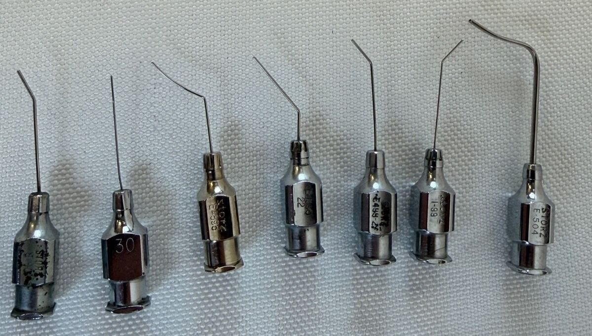 STORZ w/ Case Set of 41 Irrigation Aspiration Cannulas — photo 13