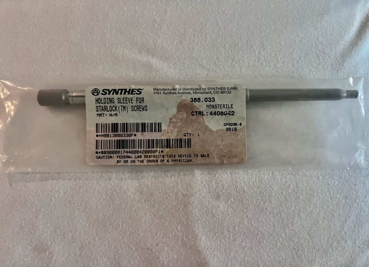 SYNTHES 388.033 Holding Sleeve For StarLock Screws