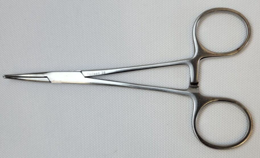 CODMAN 38 Curved Hemostatic Forceps — photo 1