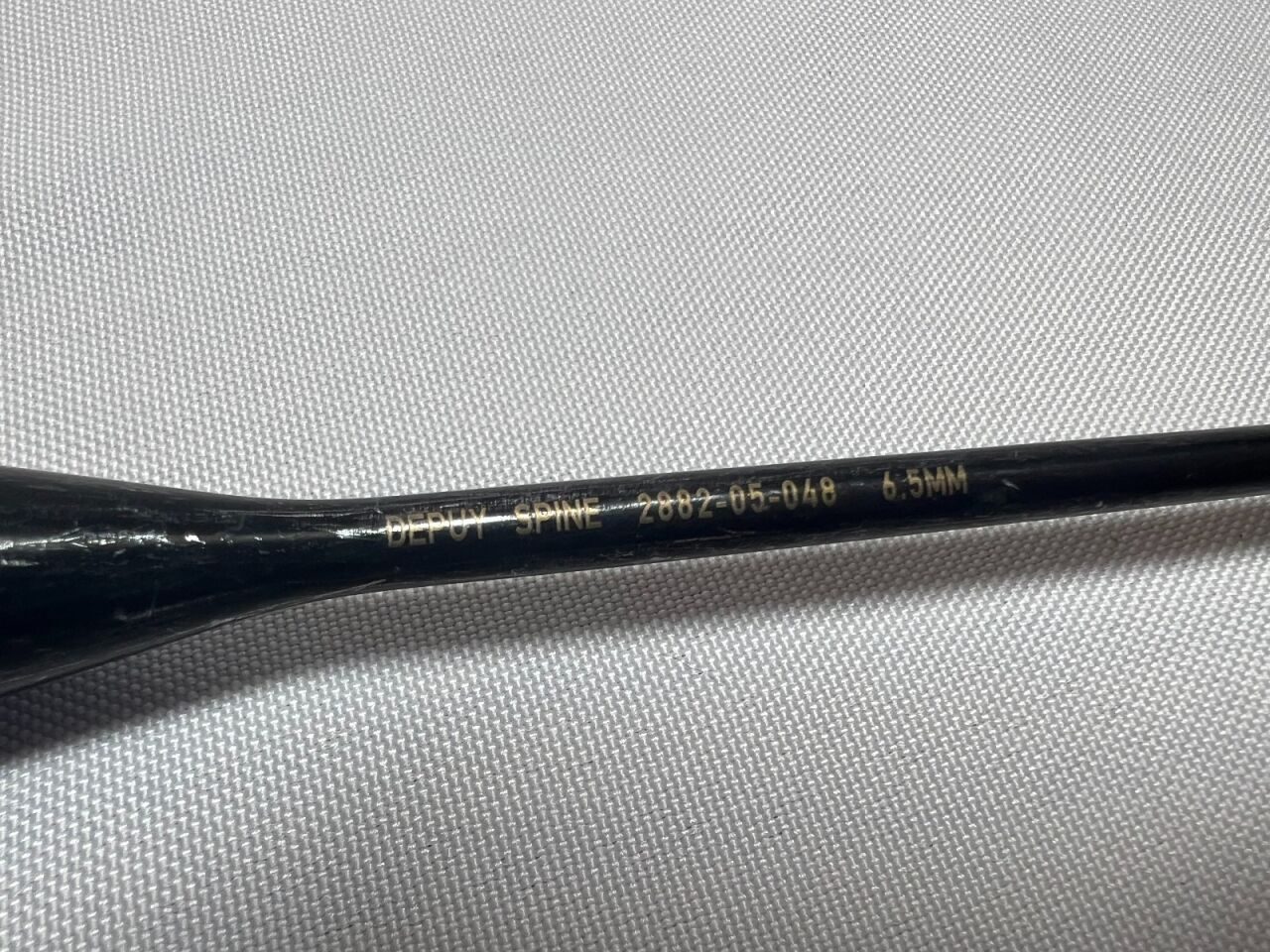 SYNTHES 2882-05-048 6.5mm Angled Ring Curette — photo 1