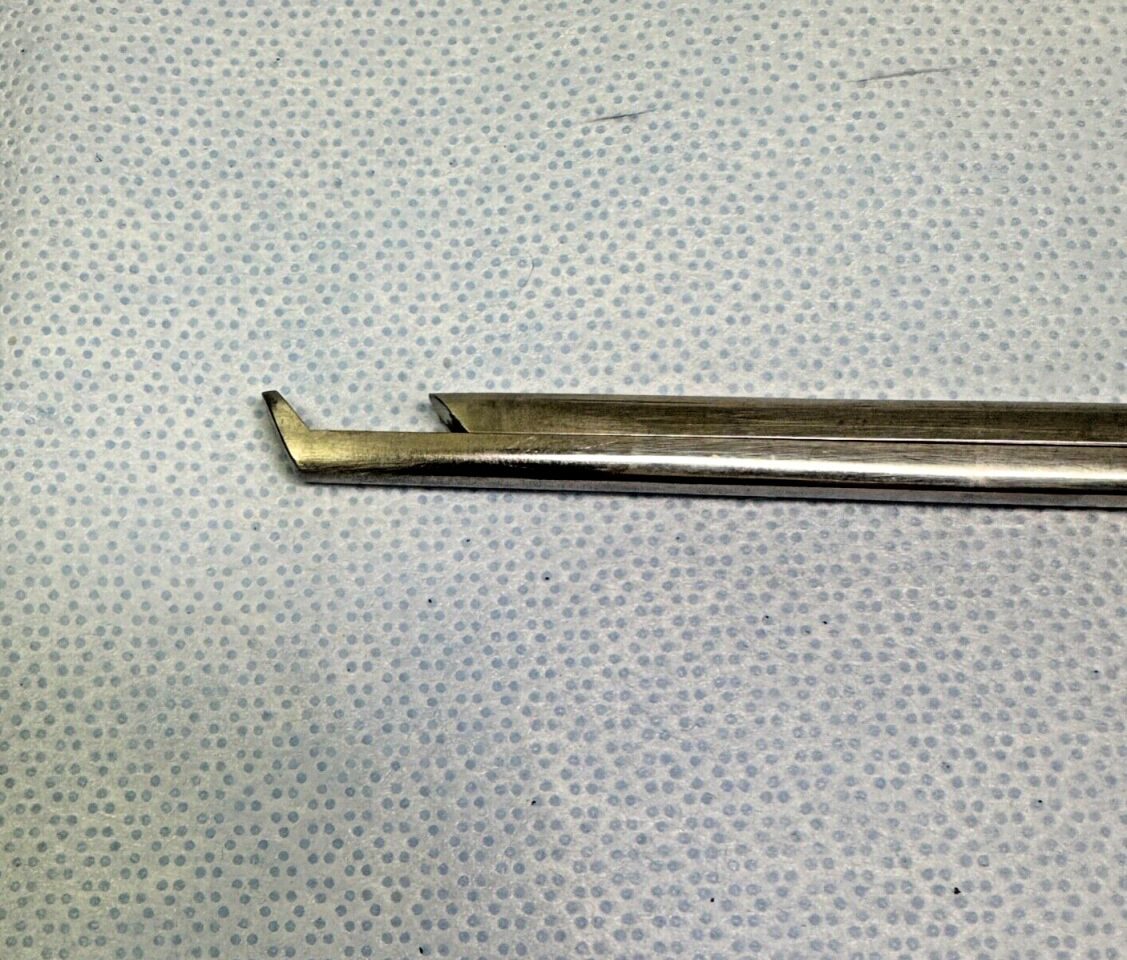 V. MUELLER NL4071-086 & NL4071-085 Spurling Rongeur 5mm & 6mm X 40deg Up-Cutting 8" Length — photo 8