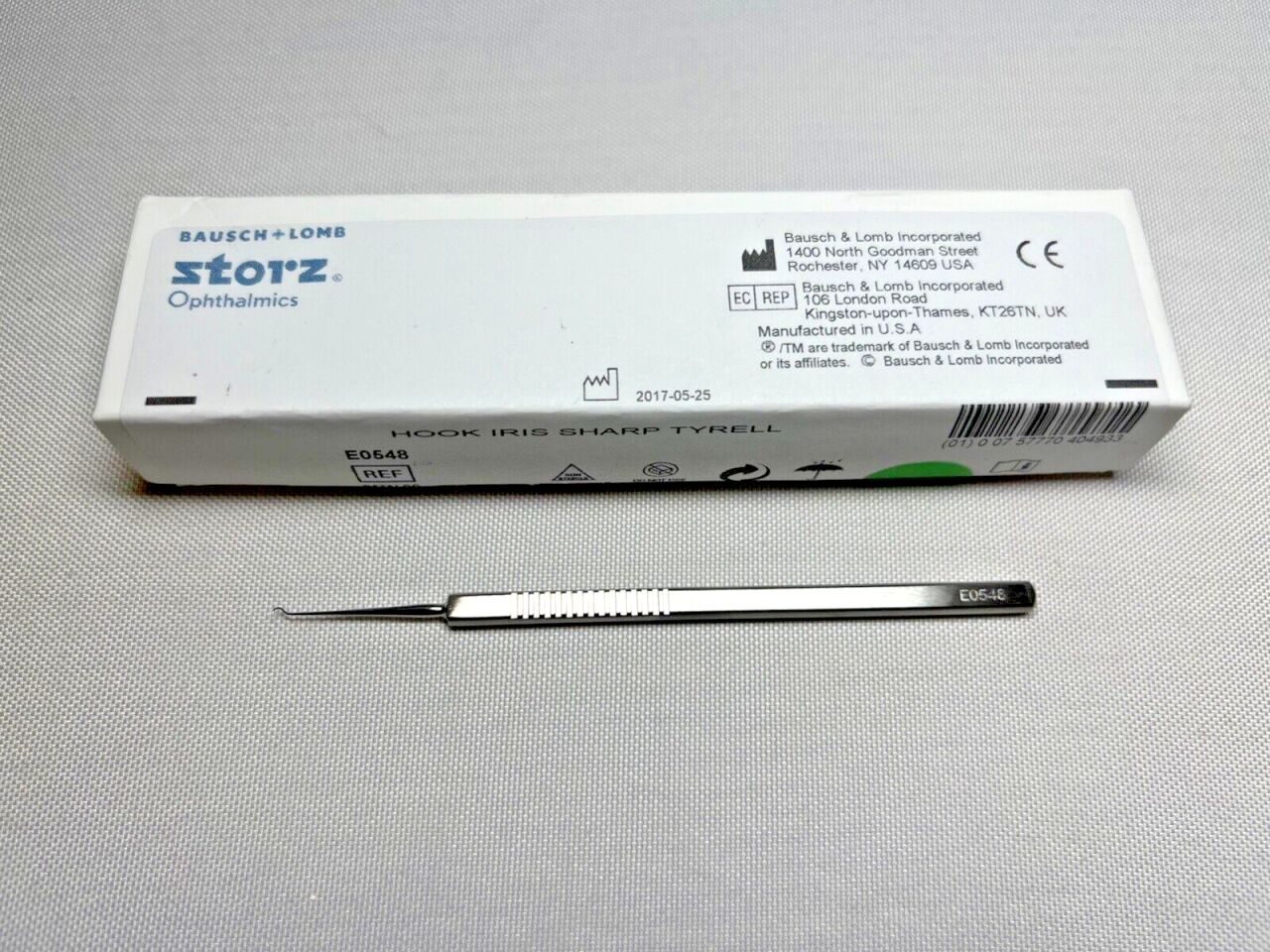 STORZ E0548 Tyrell Iris Hook 2mm — photo 1